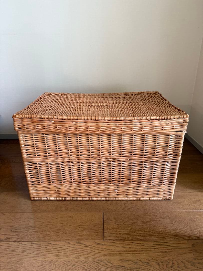 大きなウィッカーバスケット