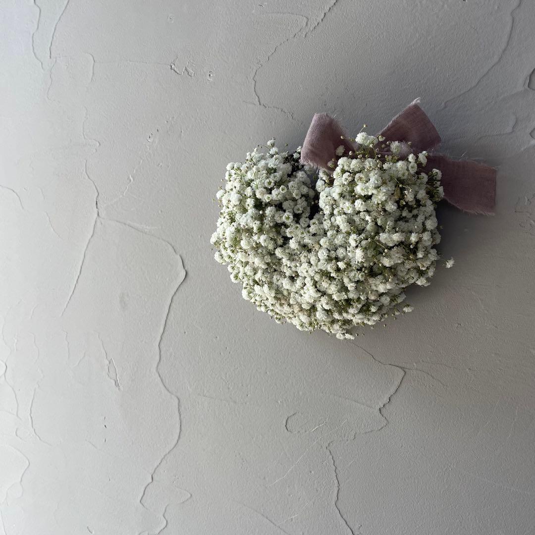 1.かすみ草ハーフリース