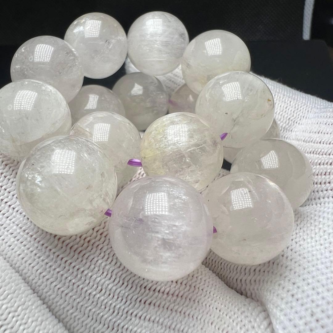 【611022】 キャッツアイ クンツァイト 13mm ブレスレット