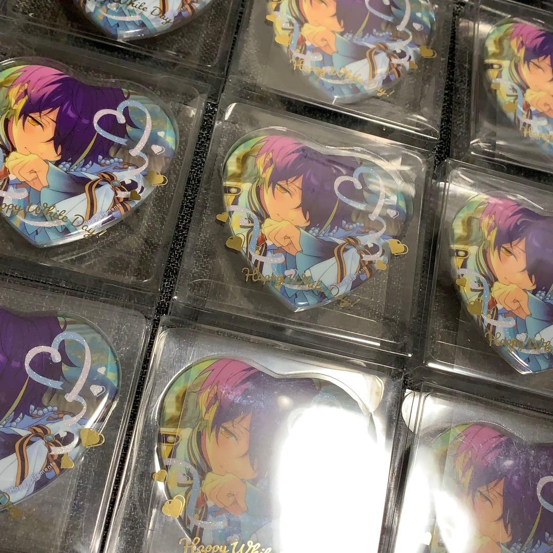 あんスタ ホワイトデー ハート 缶バッジ まとめ　未開封　仙石忍