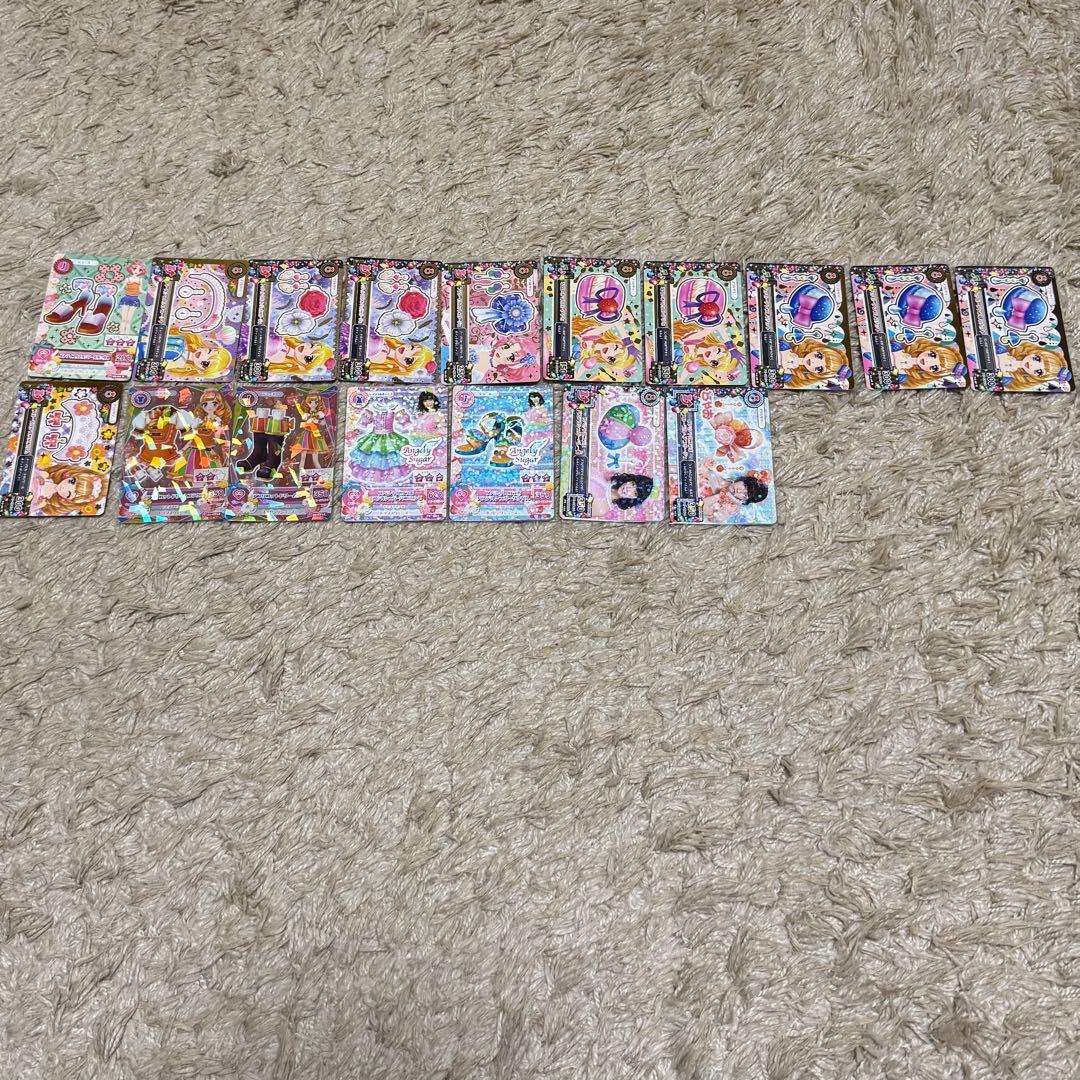 アイカツカードセット　キュート　117枚　レアあり