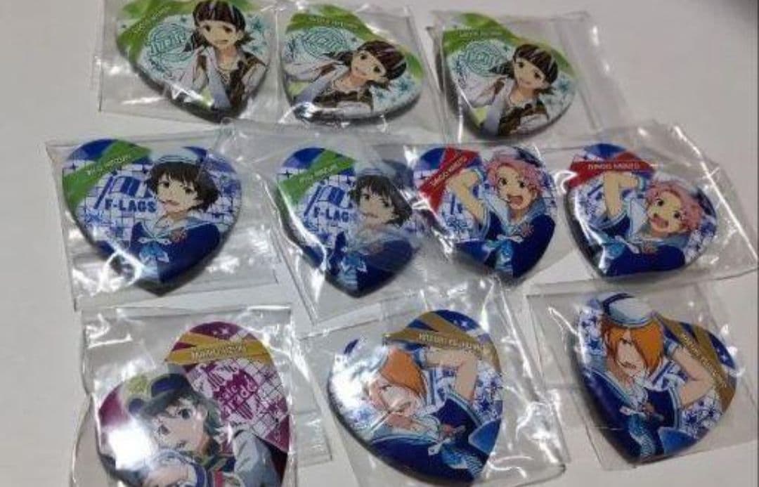 アイドルマスターSideM ハート缶バッジ