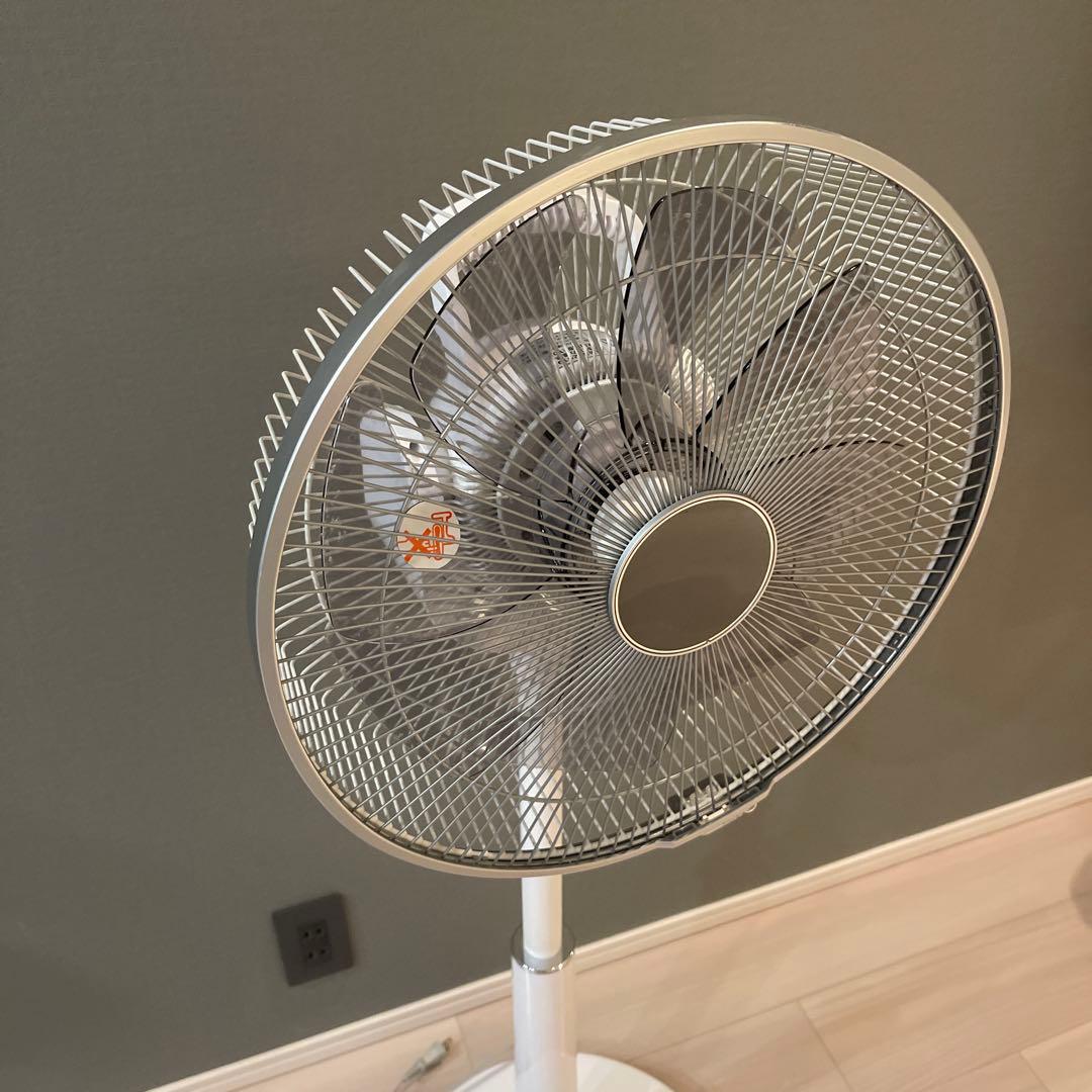 日立　DCモーター扇風機　リモコンあり　ホワイト　HEF-DC6000