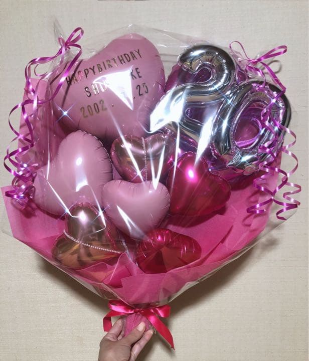 バルーンギフト　推し　バルーンブーケ　誕生日　生誕祭