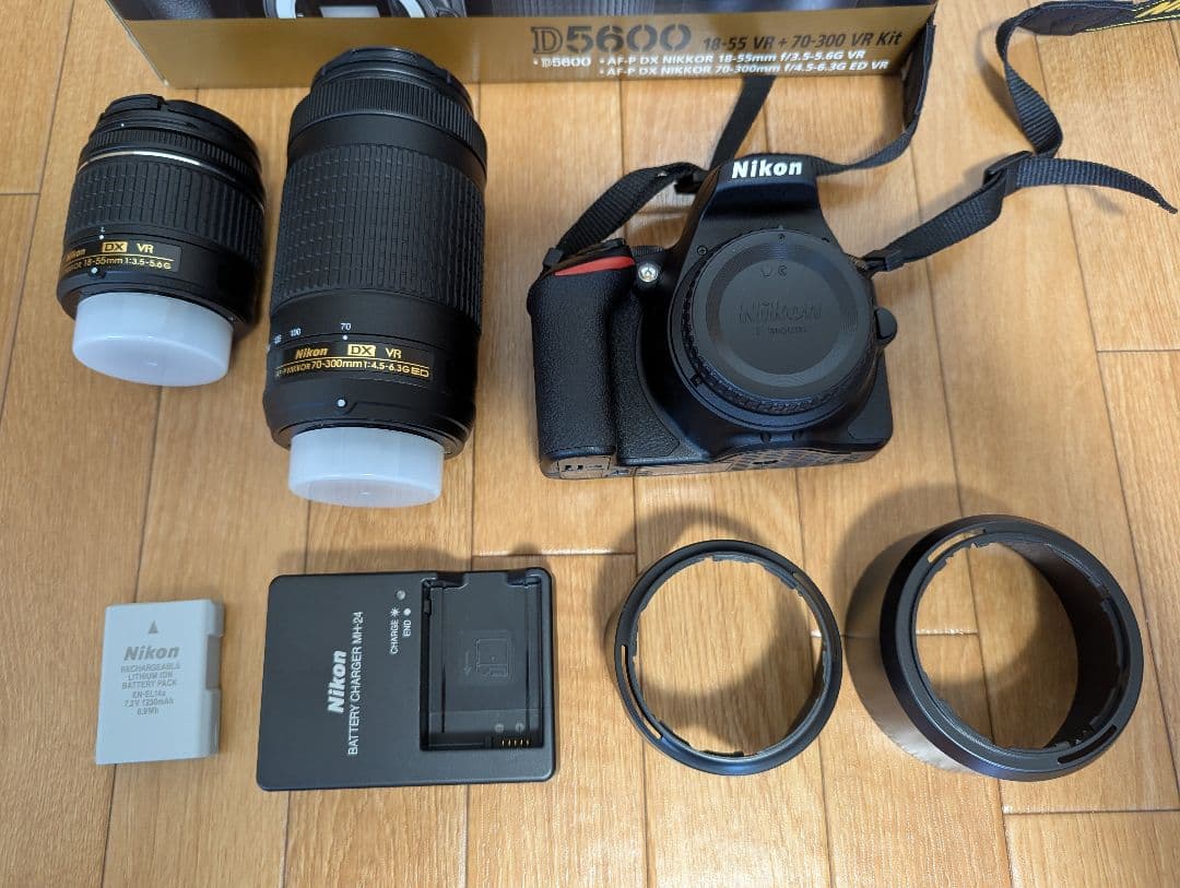 デジタル一眼レフカメラ Wi-Fi機能付き　Nikon　D5600