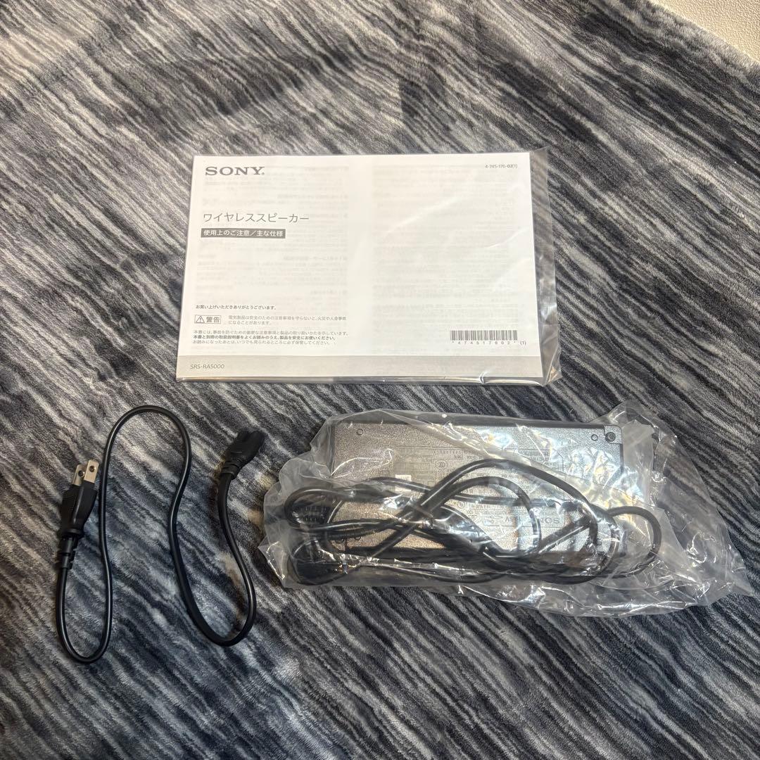 【展示品】SONY ワイヤレススピーカー SRS-RA5000 2024年製
