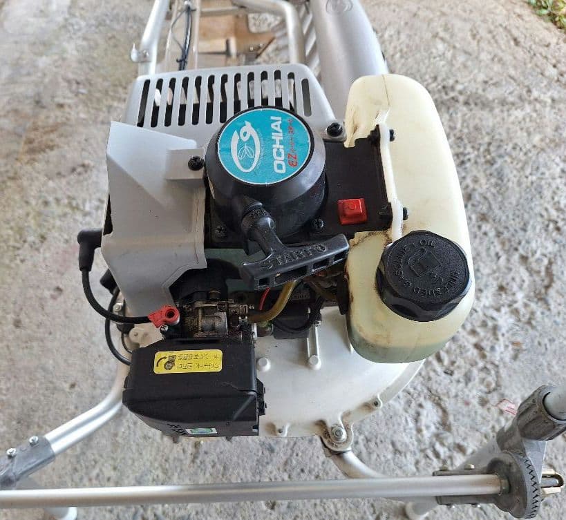 ２人用茶刈機　V8S　落合刃物工業(茶袋付き)現行機種