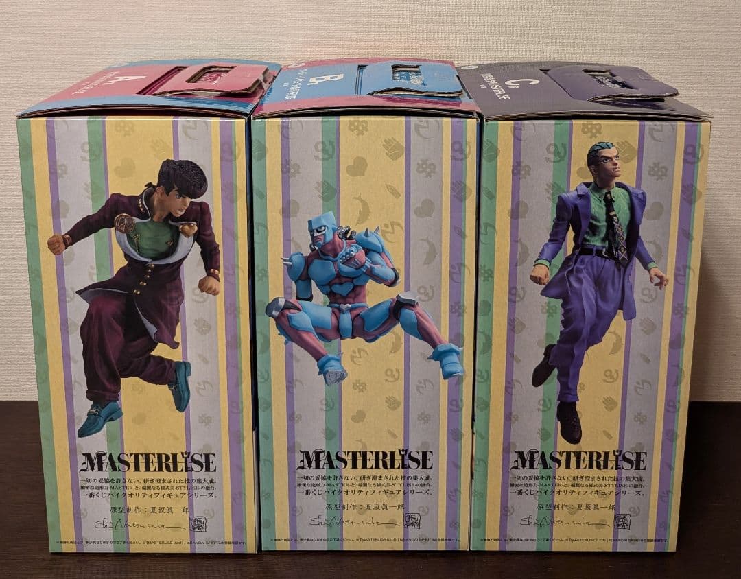 一番くじ ジョジョ ダイヤモンドは砕けない　A賞 B賞 C賞 フィギュア H賞