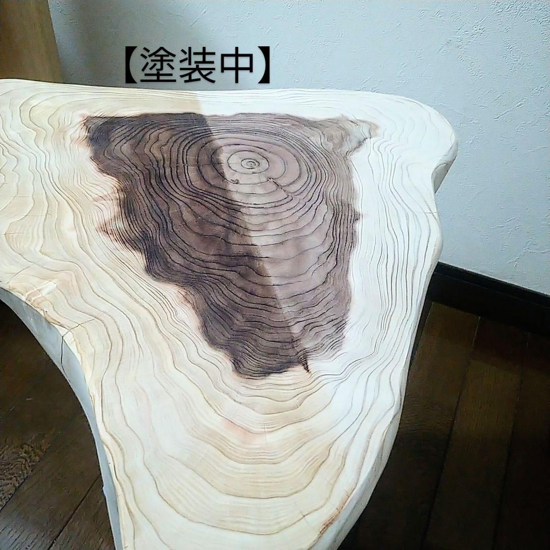 丸太スツール　丸太サイドテーブル スギ