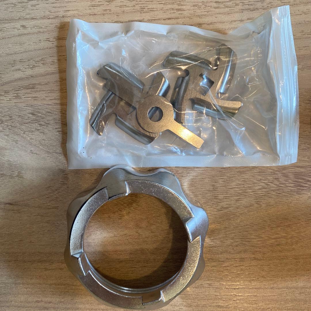 ステンレス製ミートグラインダーアタッチメント