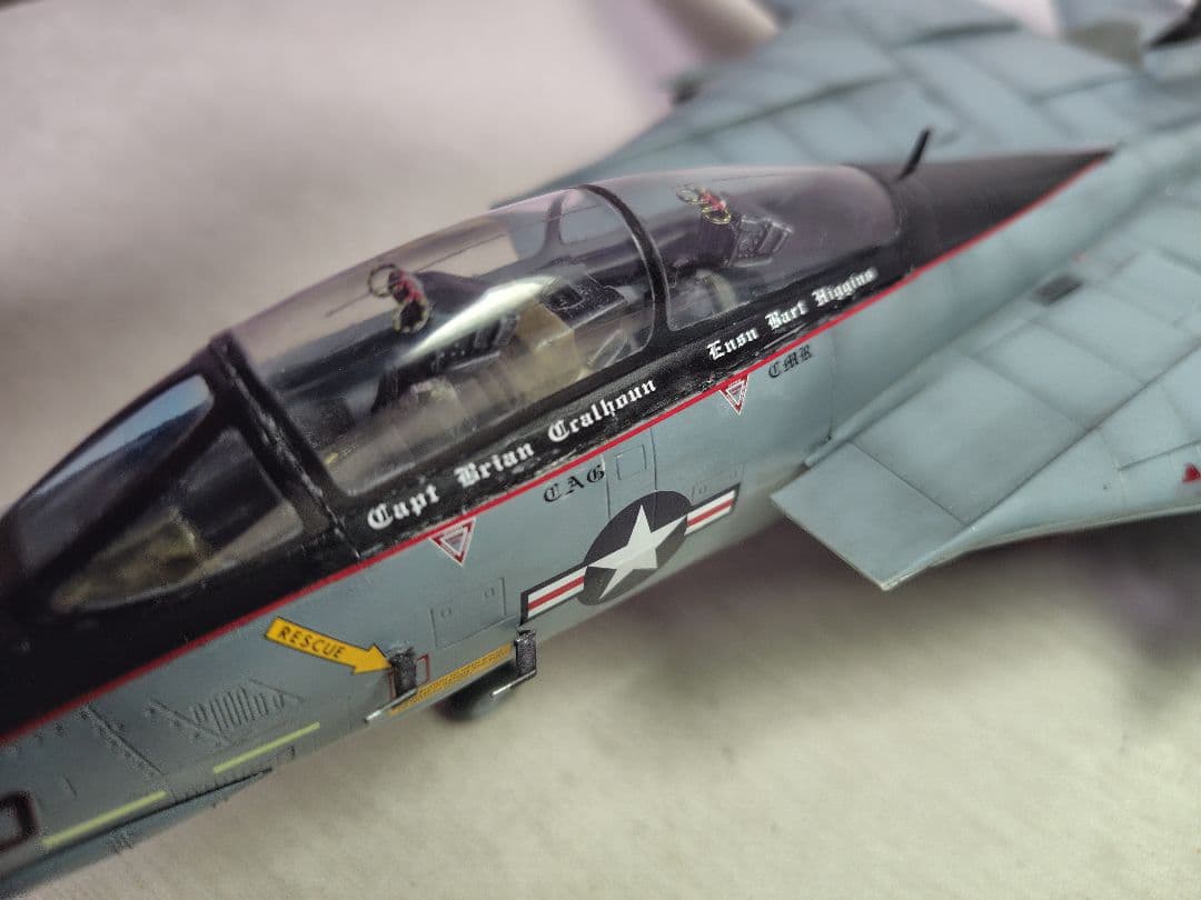 アメリカ海軍F-14A トムキャットブラックナイツ 1/48スケールモデル