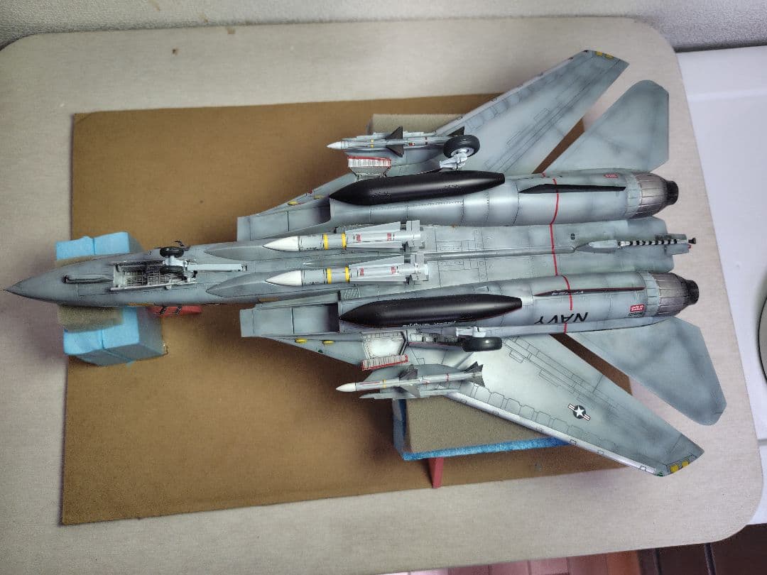 アメリカ海軍F-14A トムキャットブラックナイツ 1/48スケールモデル