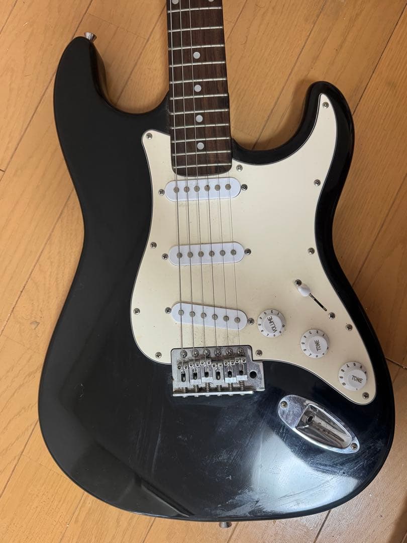 プレイテック ギター　ブラック