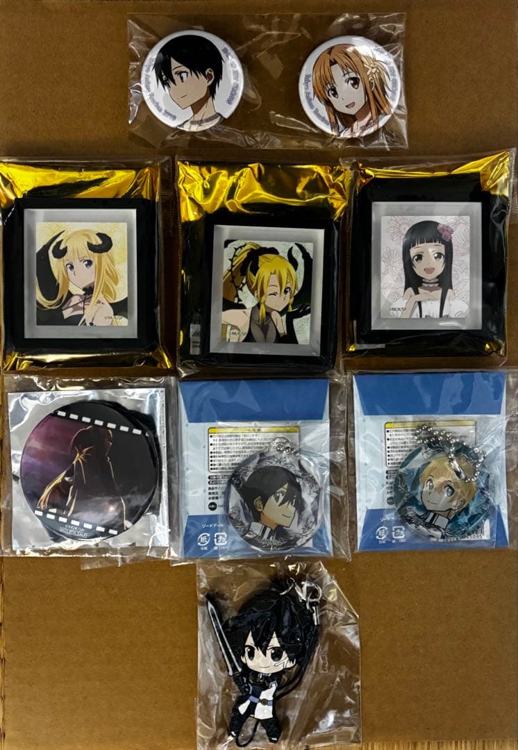 ソードアート・オンライン SAO スタンプラリー ノベルティ ランダムグッズ