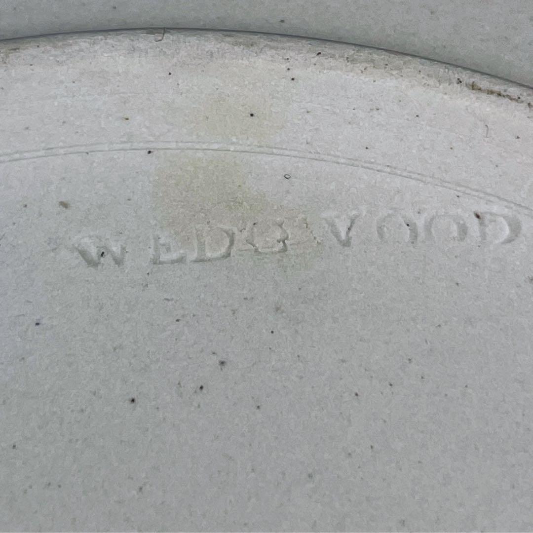 【希少】オールドウェッジウッド カップ＆ソーサー ジャスパーウェア マットブルー