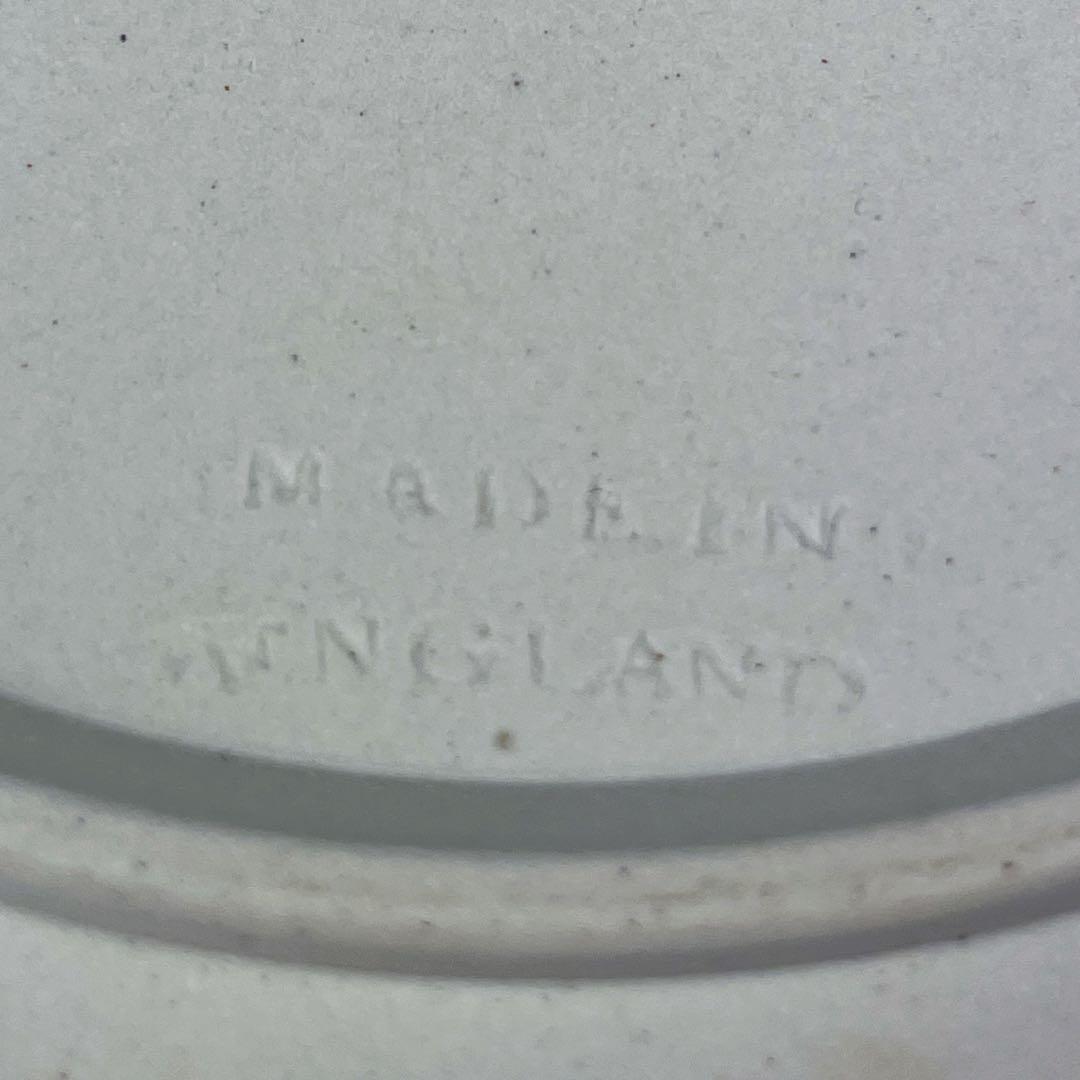 【希少】オールドウェッジウッド カップ＆ソーサー ジャスパーウェア マットブルー