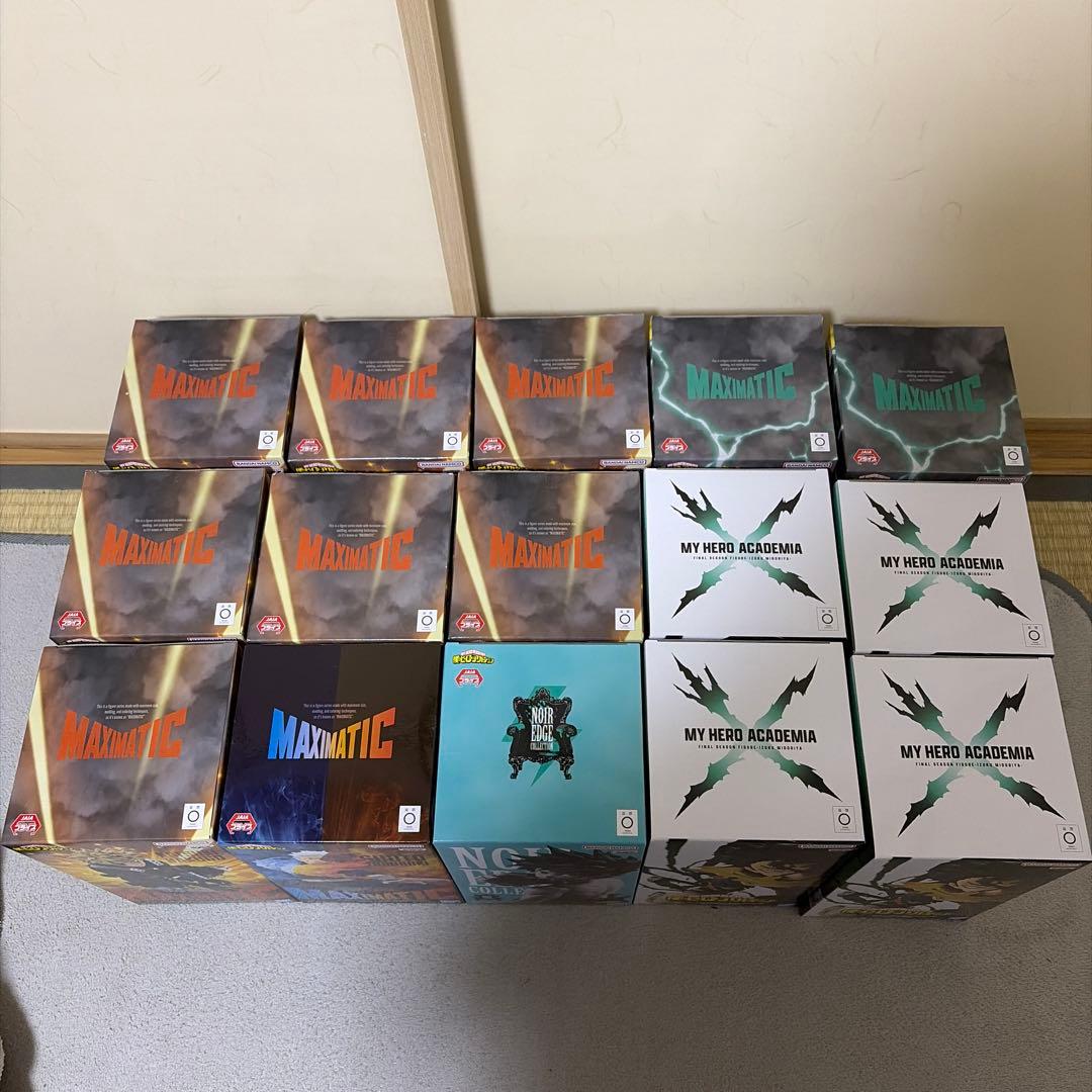 僕のヒーローアカデミアMAXIMATIC &その他2種セットです。