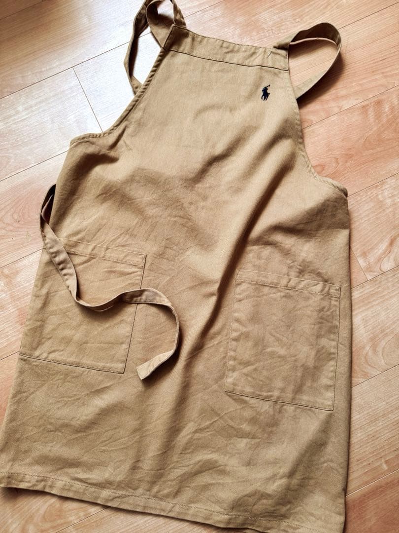 【Ralph Lauren】エプロン　ベージュ