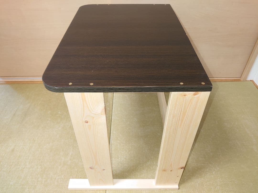 【累積186台目】パチスロを置く台（1台用シンプルスタンド）★黒色の高さ50㌢①