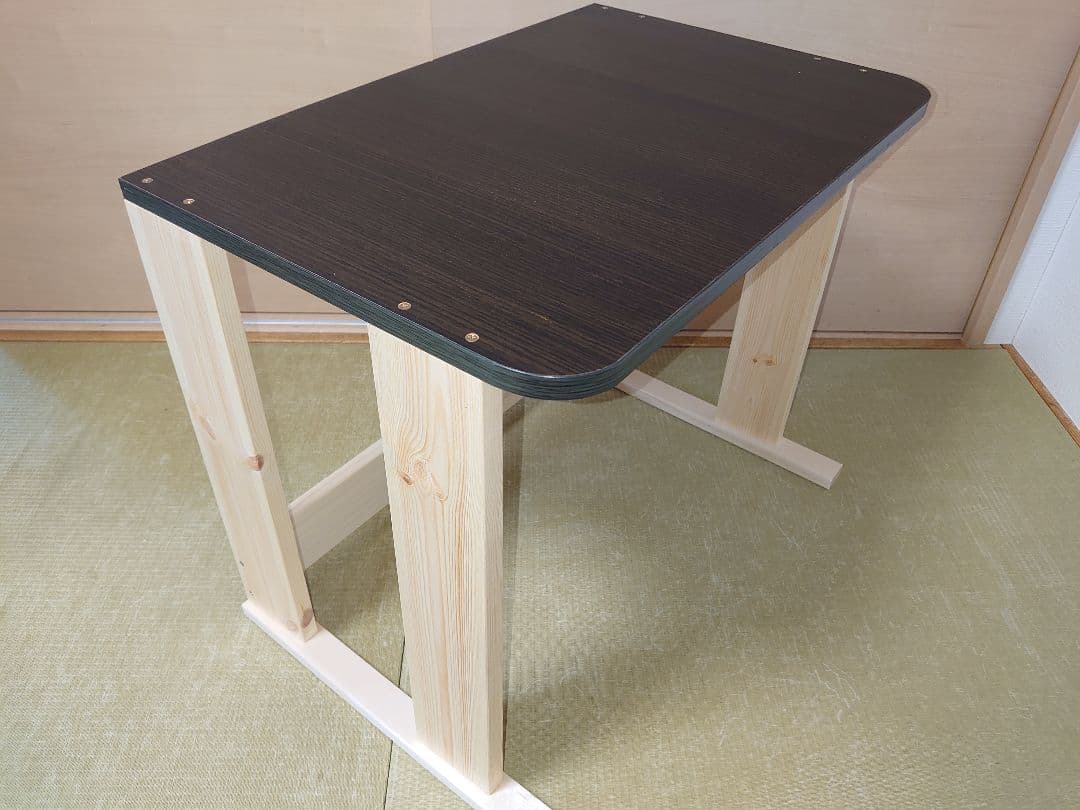 【累積186台目】パチスロを置く台（1台用シンプルスタンド）★黒色の高さ50㌢①