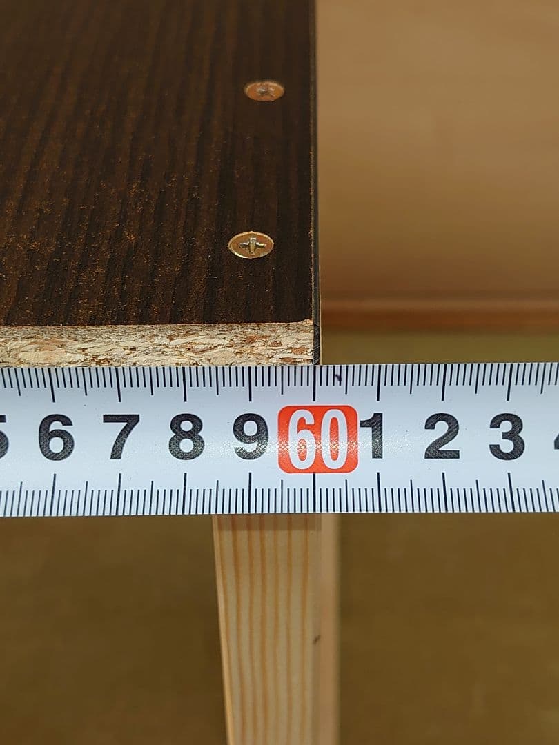 【累積186台目】パチスロを置く台（1台用シンプルスタンド）★黒色の高さ50㌢①