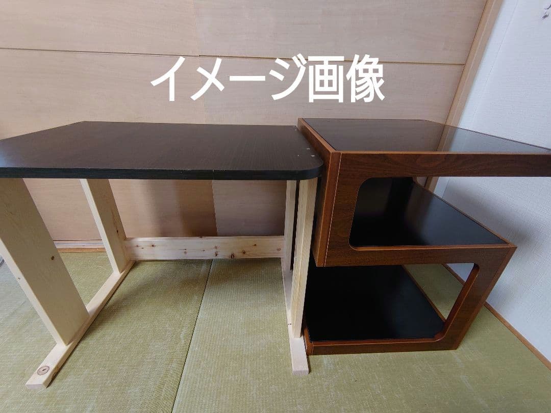 【累積186台目】パチスロを置く台（1台用シンプルスタンド）★黒色の高さ50㌢①