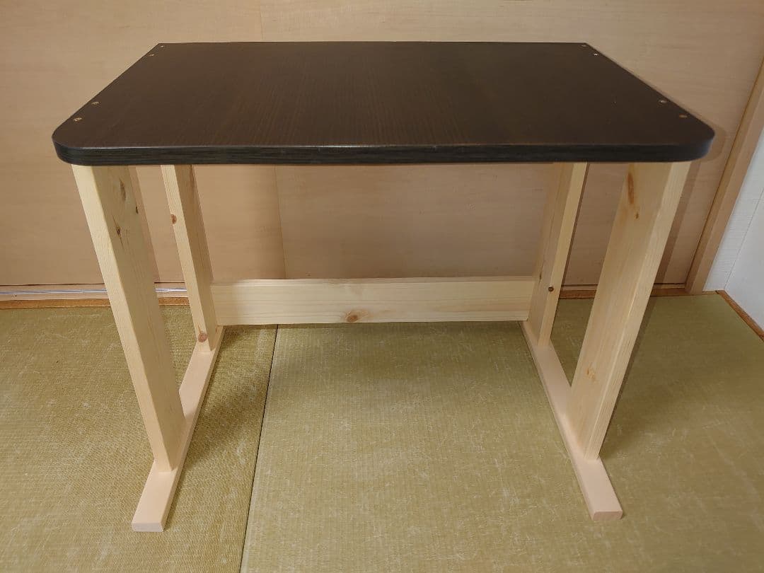 【累積186台目】パチスロを置く台（1台用シンプルスタンド）★黒色の高さ50㌢①