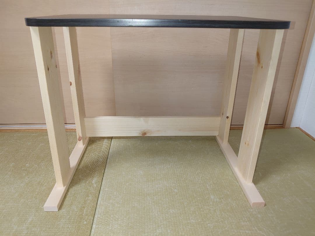 【累積186台目】パチスロを置く台（1台用シンプルスタンド）★黒色の高さ50㌢①