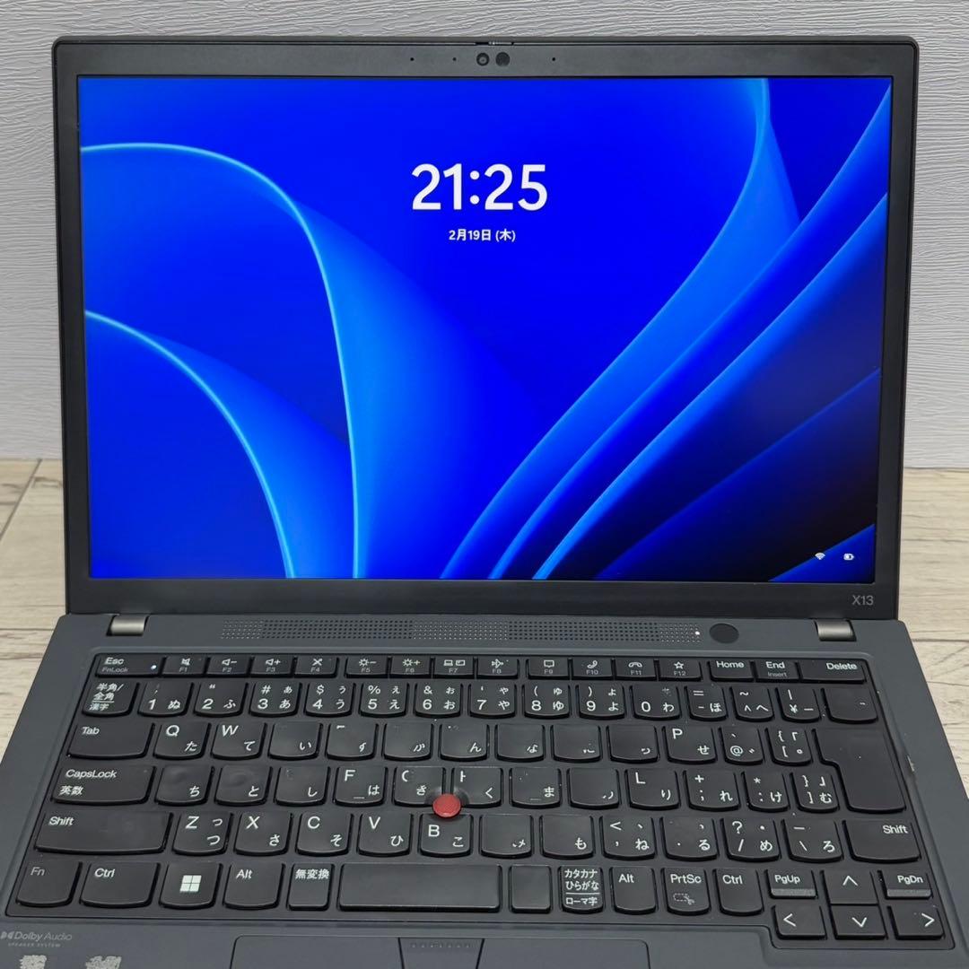 Lenovo ThinkPad X13Gen2 第11世代i5 バッテリー良好