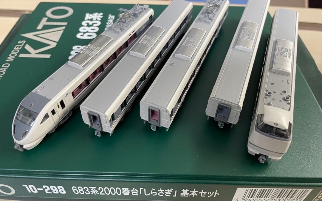 KATONゲージ鉄道模型10-298 683系2000番台しらさぎ5両基本セット