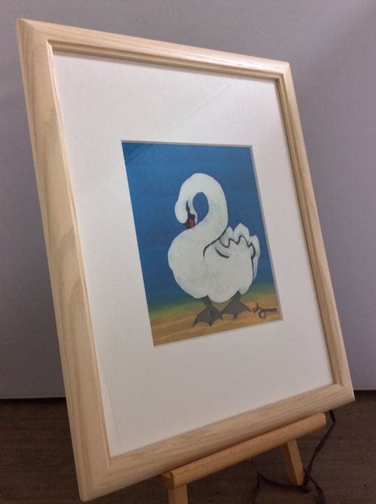 樋上千哲 憩う 染画 染額 骨董　インテリア　アンティーク 置物　断捨離です