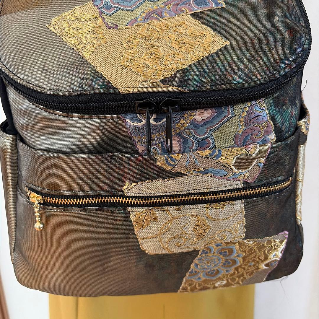 帯リメイクリュック 2-59