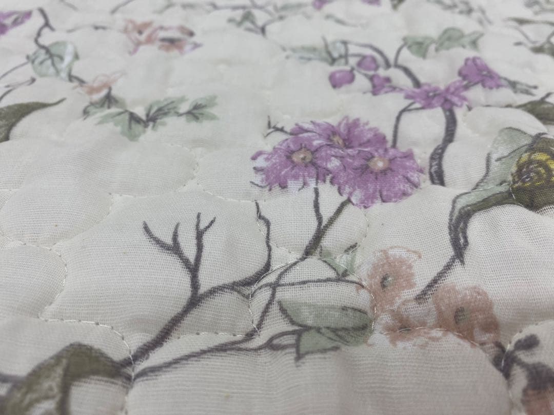 ロマンス　２重ガーゼ敷パッド・V &A・綿１００%・オールシーズン対応・シングル