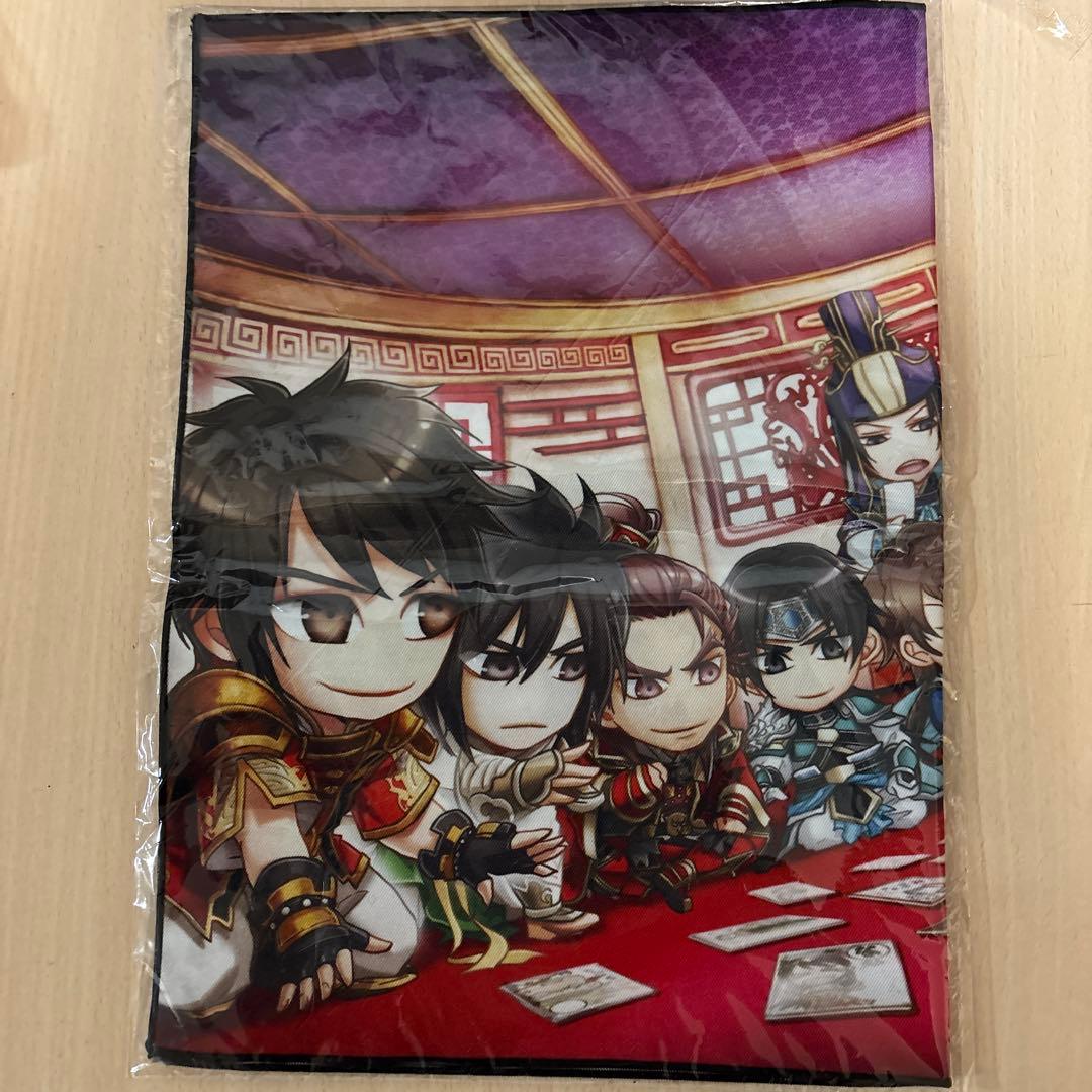 真三國無双7 みにきゃらB3布ポスター　カルタ取り大会