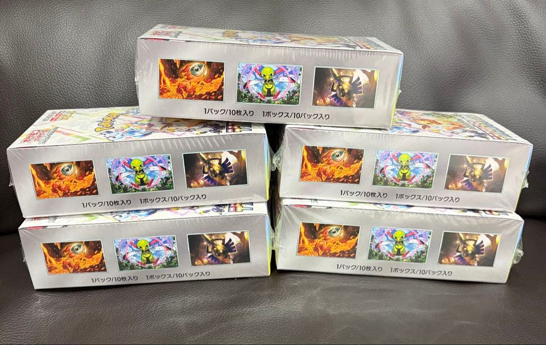 テラスタルフェスex シュリンク付き　5BOX