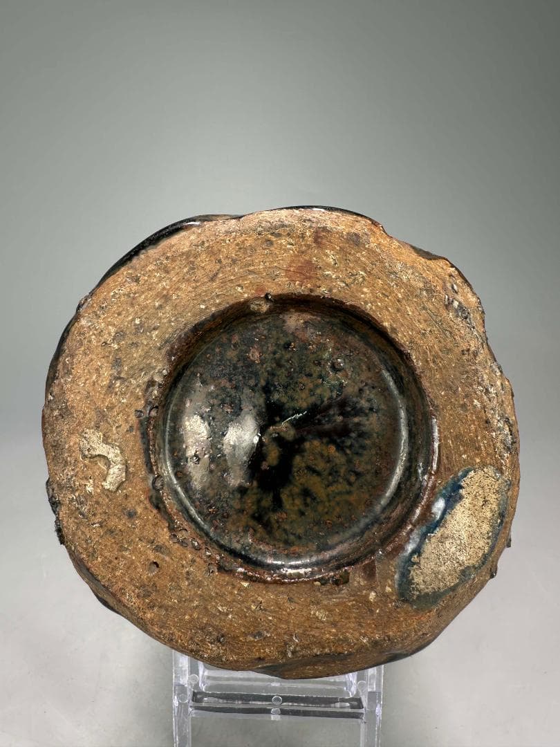 UM5-3華道具　天目花瓶　時代花瓶　花器　唐物