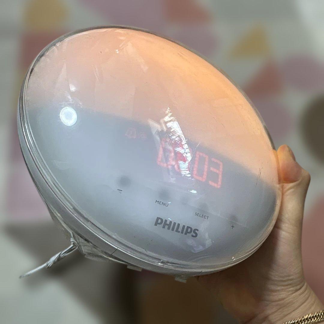 【動作確認済】フィリップス光目覚まし時計Wake-Up Light HF3520