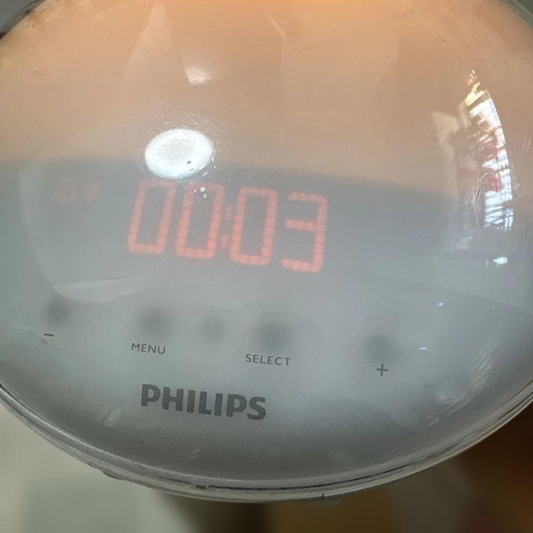 【動作確認済】フィリップス光目覚まし時計Wake-Up Light HF3520