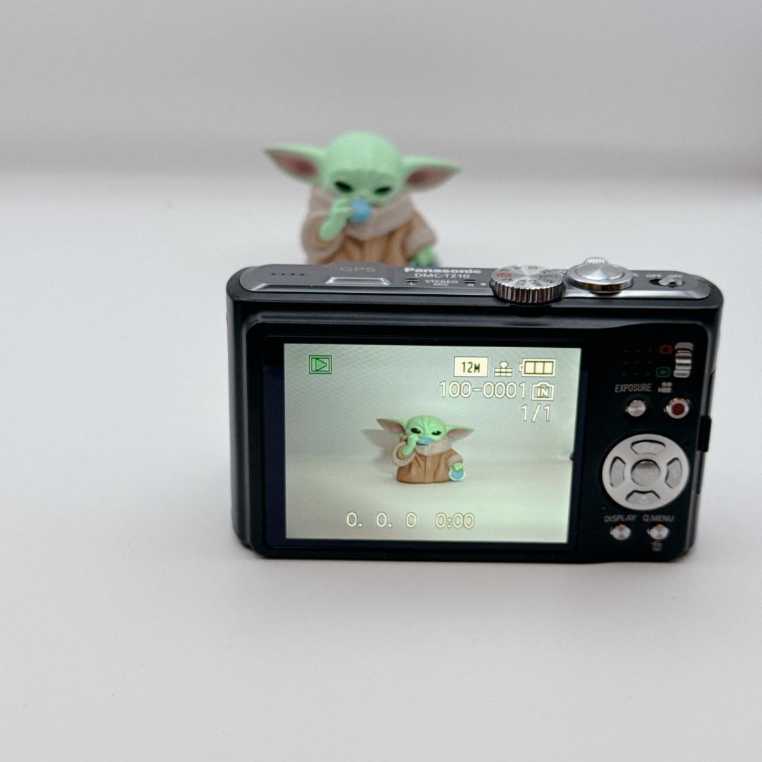 【美品】Panasonic LUMIX DMC-TZ10 コンパクトデジタルカメ