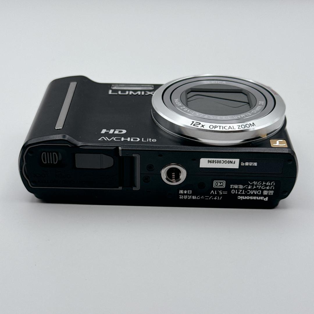 【美品】Panasonic LUMIX DMC-TZ10 コンパクトデジタルカメ