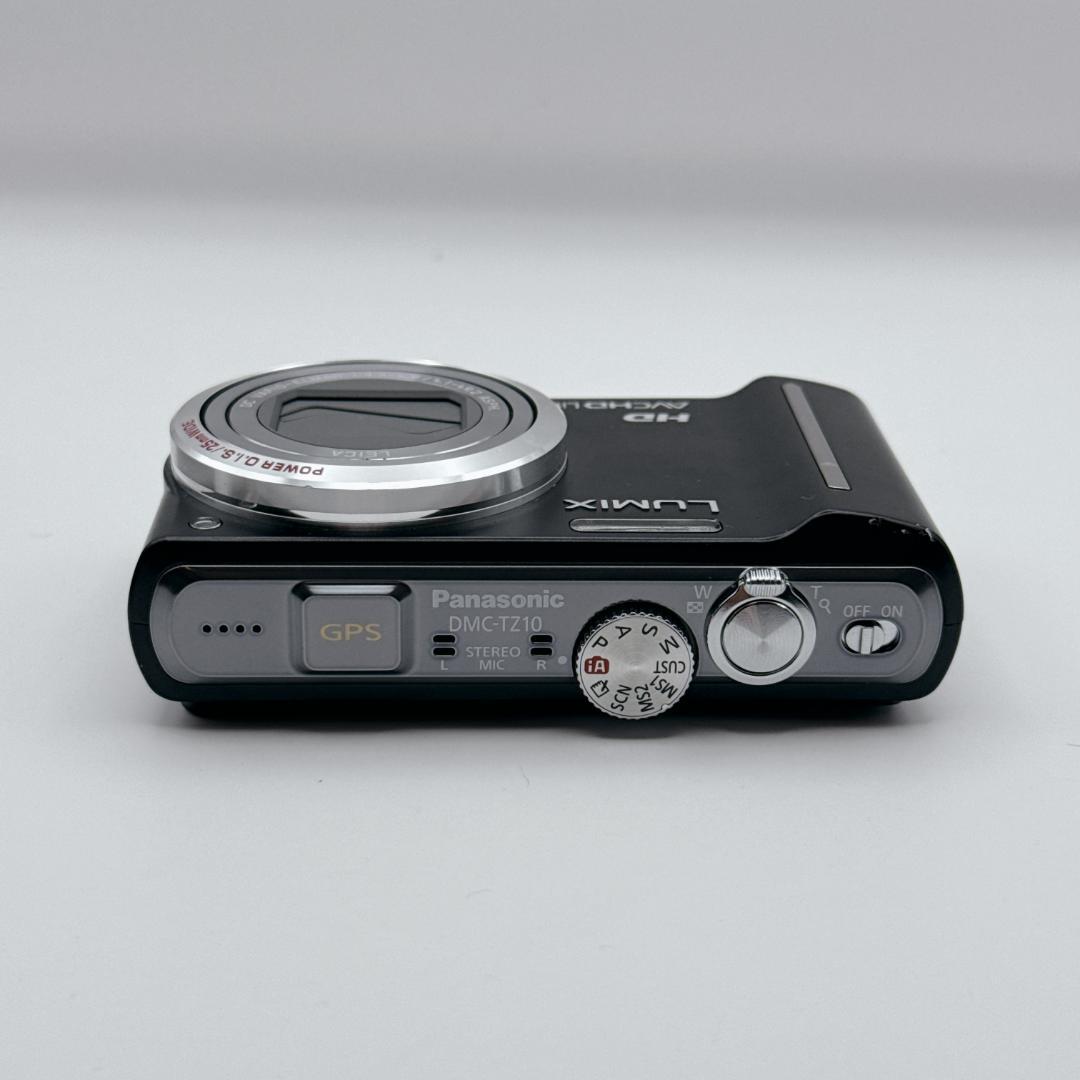 【美品】Panasonic LUMIX DMC-TZ10 コンパクトデジタルカメ