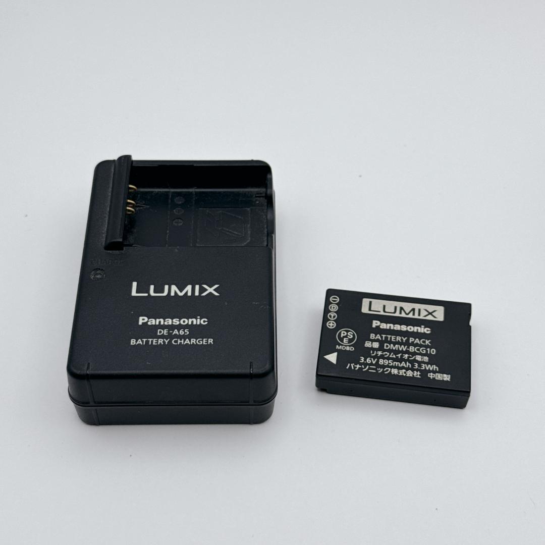 【美品】Panasonic LUMIX DMC-TZ10 コンパクトデジタルカメ