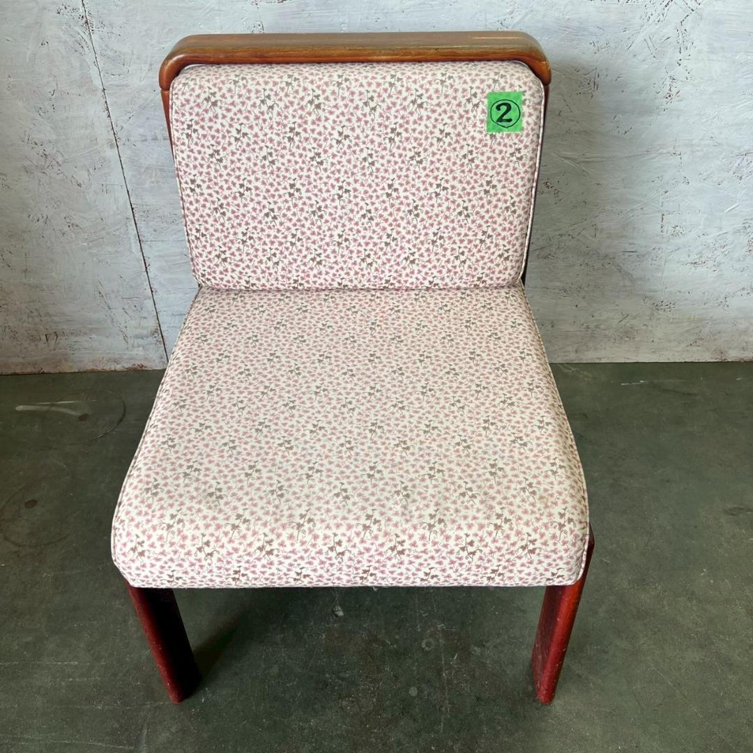カリモク 1人掛けソファ ダイニングチェア ヴィンテージ家具 ② Y1955