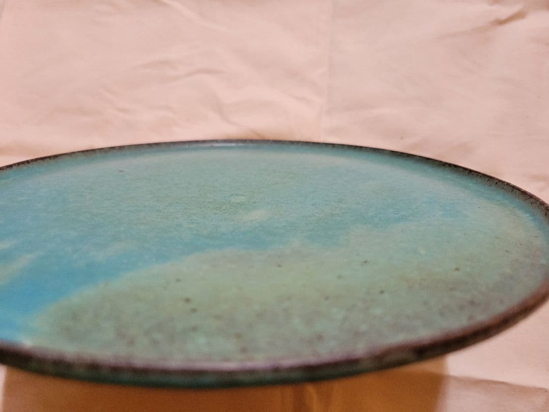 鈴木麻起子 La Maison de Vent ターキッシュ 21㎝ 平皿