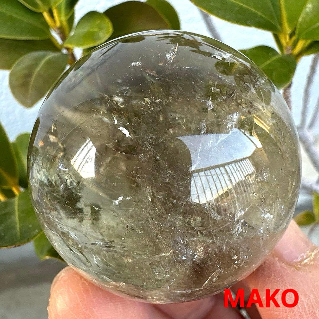 M1932☆シトリンクォーツ丸玉51mm☆天然石　原石☆N51016-B