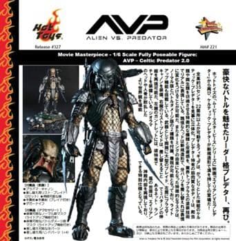 AVP 1/6スケール ケルティック・プレデター2.0版ホットトイズ