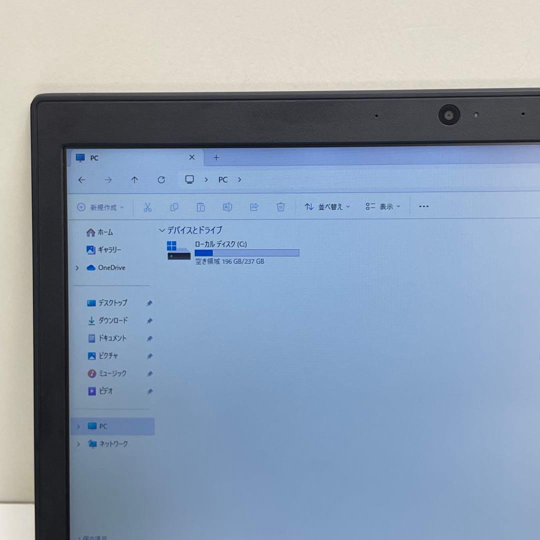 #100 レノボ Thinkpad L390 i5-8265U 8GB 256G