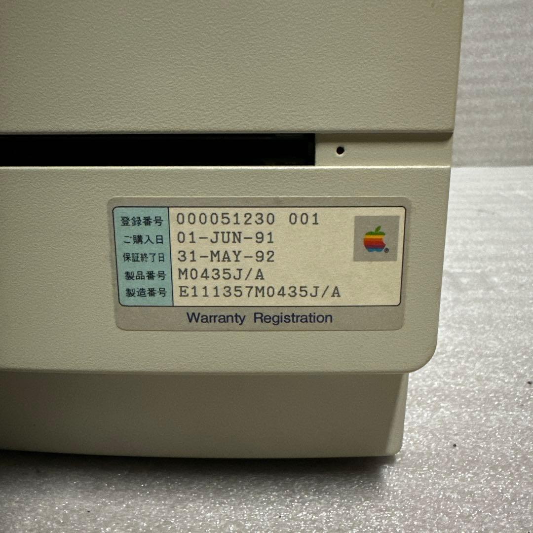 美品Macintosh Classic ディスプレイ本体