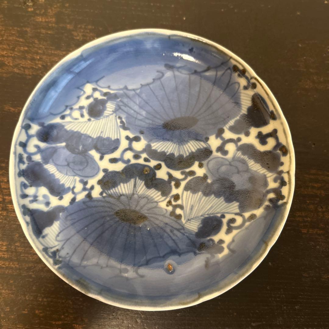 古伊万里　6寸平皿　江戸中期〜後期　2枚セット