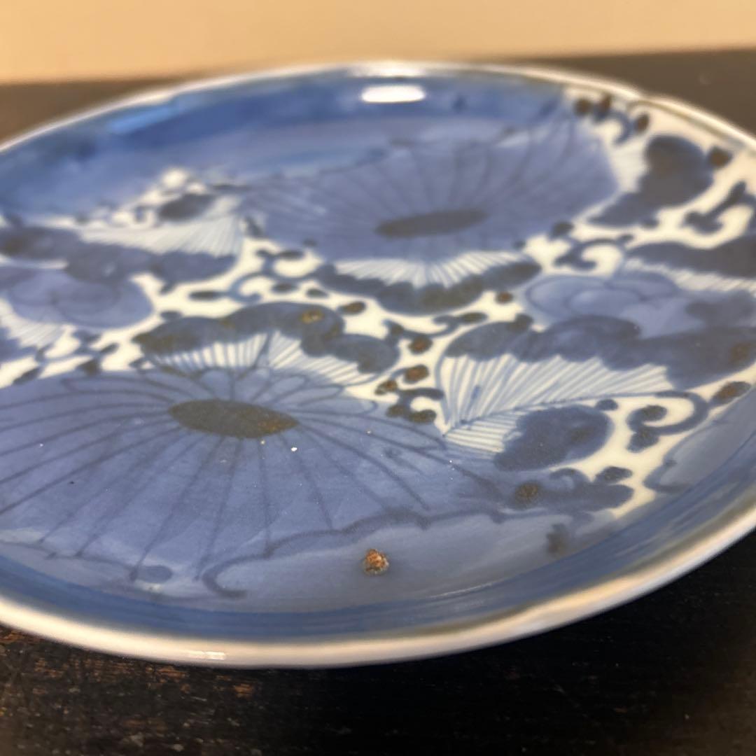 古伊万里　6寸平皿　江戸中期〜後期　2枚セット